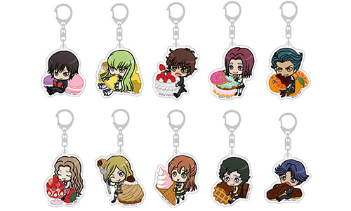 mogu moguアクリルキーホルダー(全10種、ブラインド仕様)