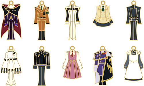 コスチュームチャーム(全10種、ブラインド仕様)