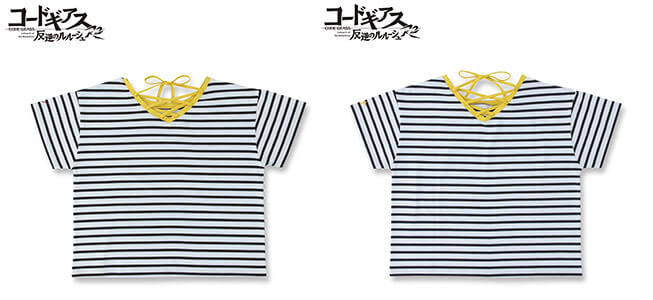 パイピングボーダーTシャツ